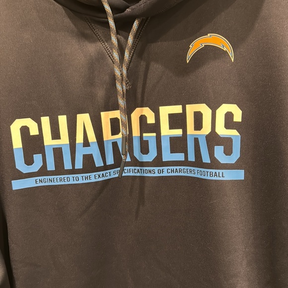 Like new Chargers hooded sweatshirt - Picture 3 of 5